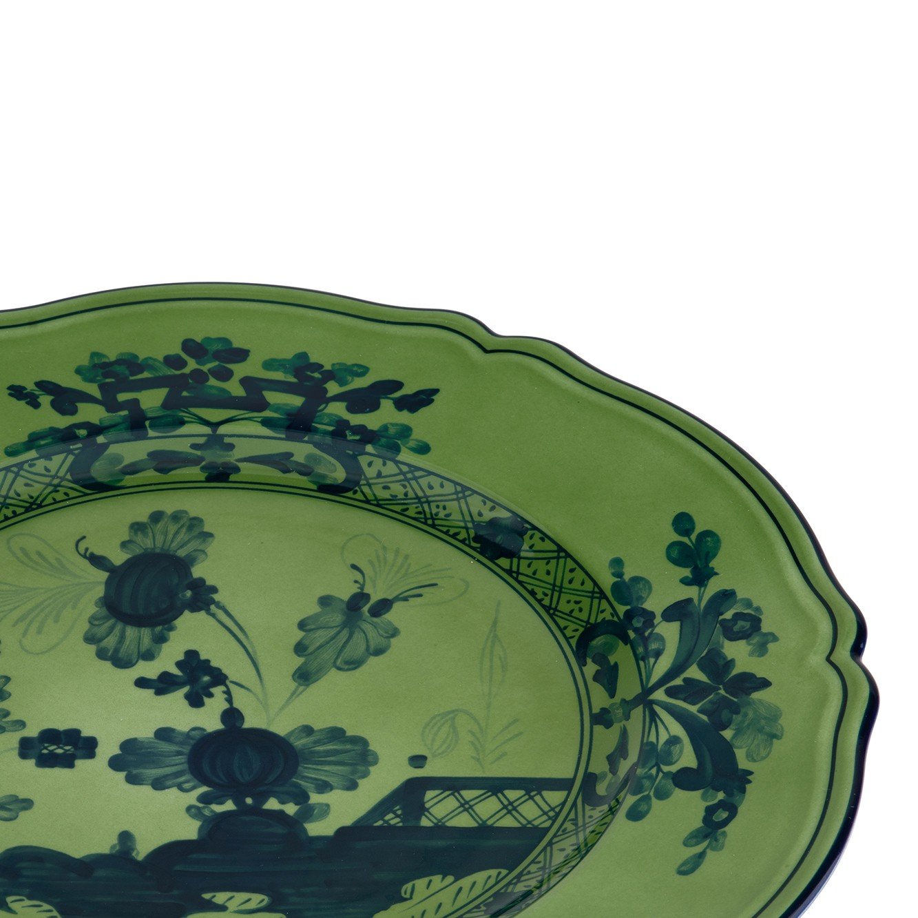 Prato de Sobremesa Oriente Italiano Malachite 21 cm - Richard Ginori