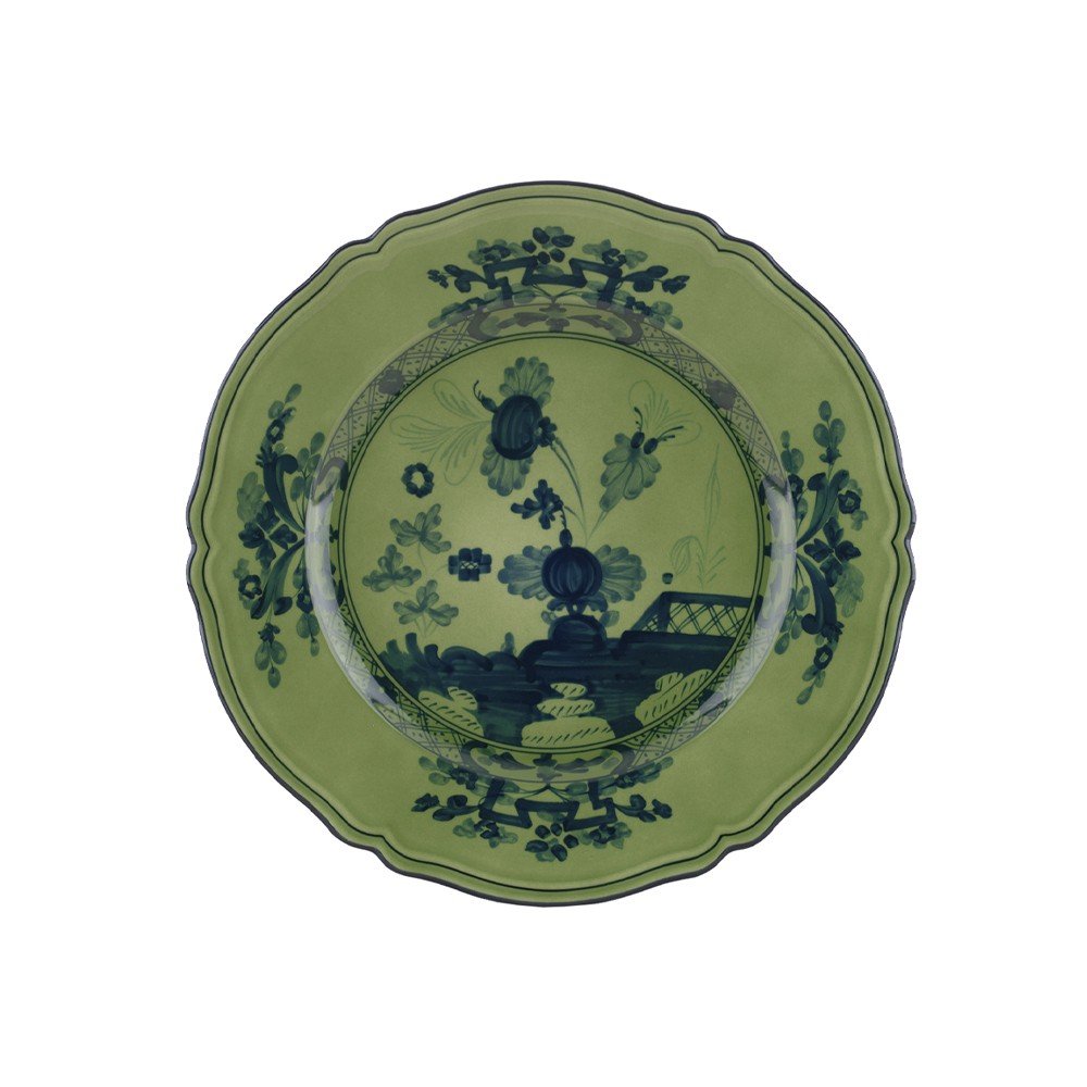 Prato de Sobremesa Oriente Italiano Malachite 21 cm - Richard Ginori