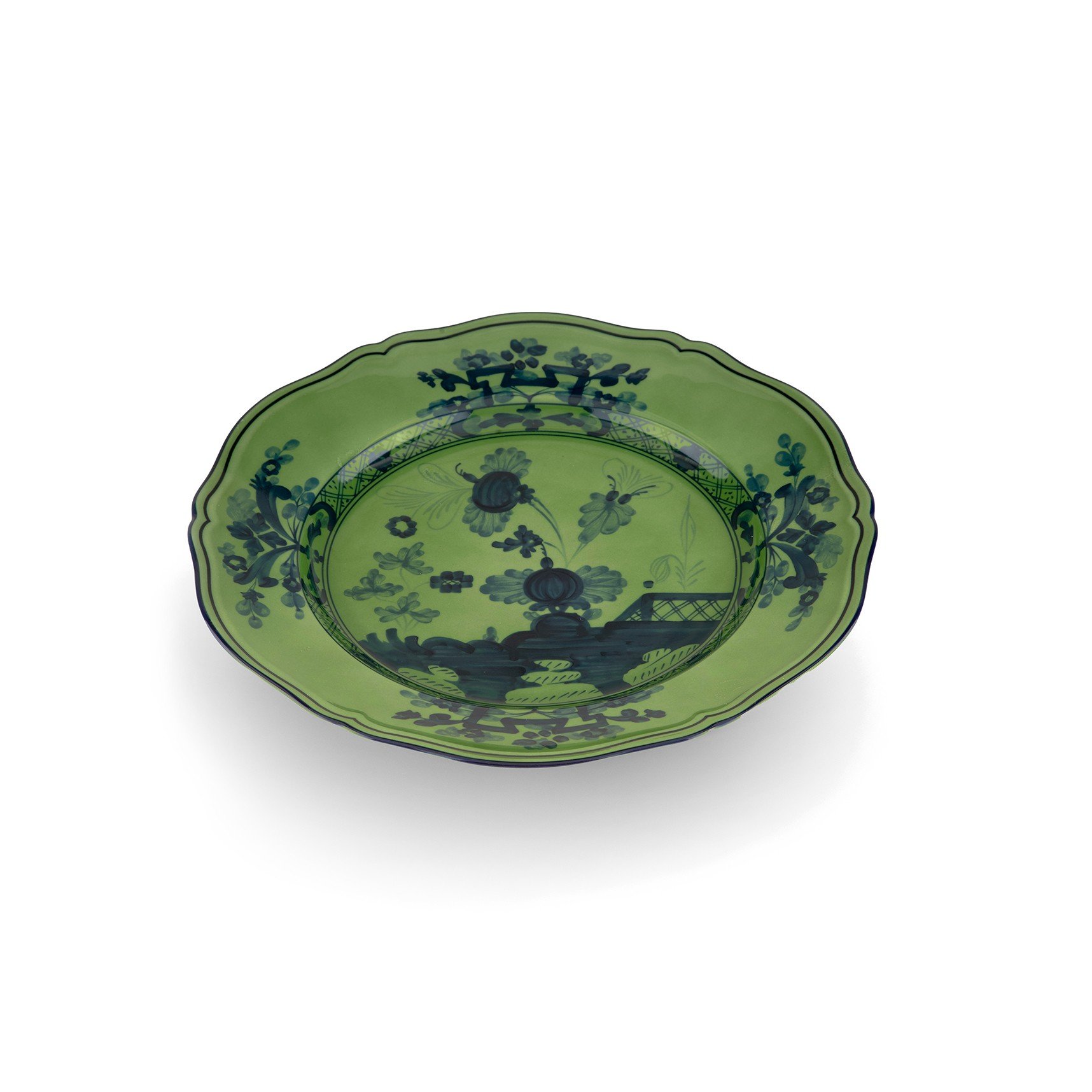 Prato de Sobremesa Oriente Italiano Malachite 21 cm - Richard Ginori